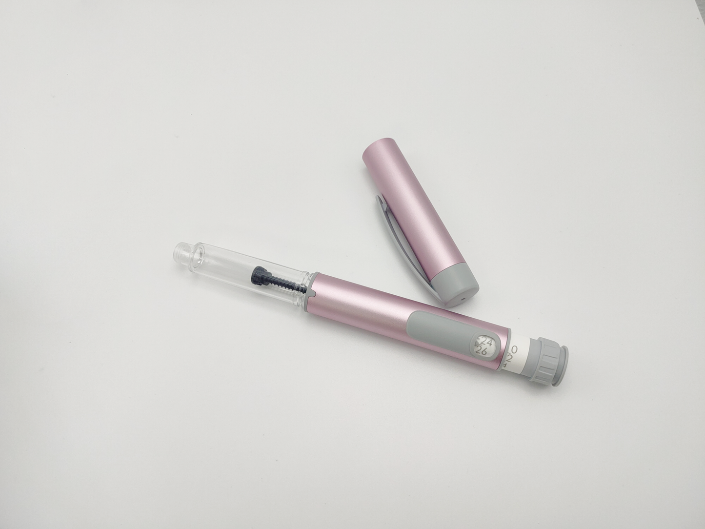 Metal insulin pen for diabetes