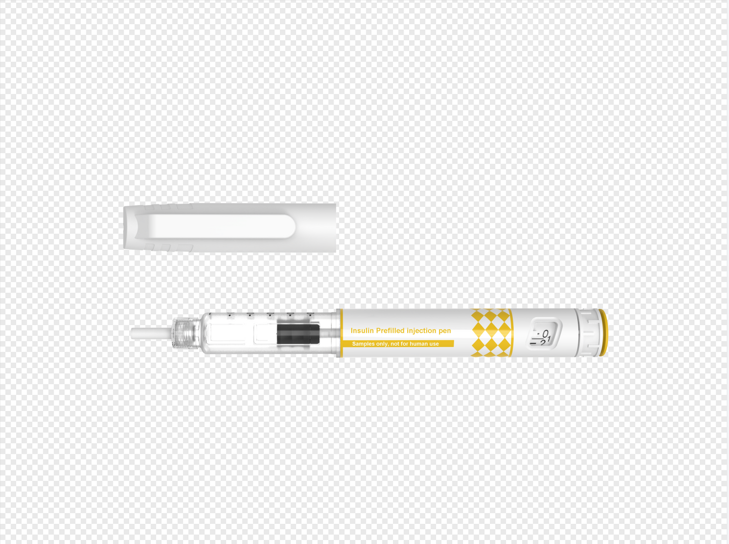 Disposable injection pen for 3ml Glass Cartridge